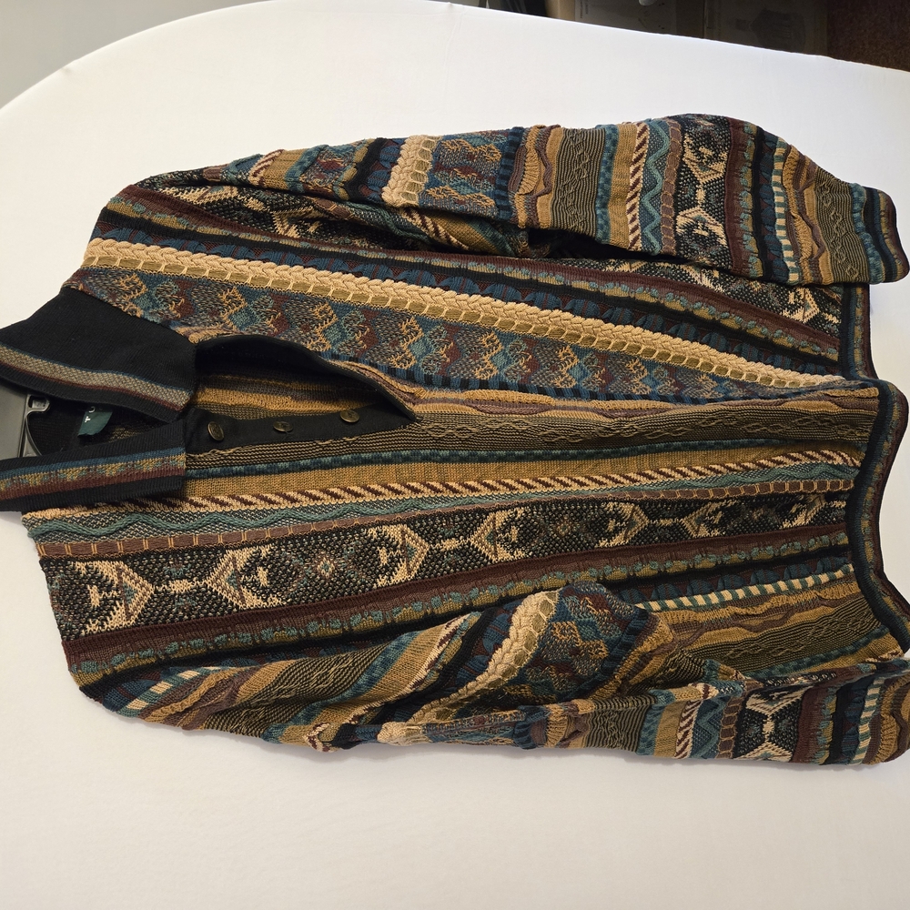 Vintage Multicolor Knit Sweater
